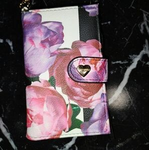 EUC Betsey Johnson Card Case/Key Ring